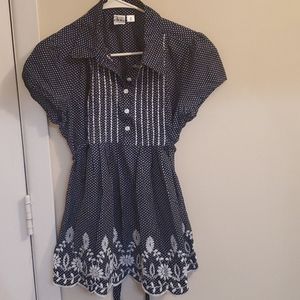 Medium Black/white Duo Maternity shirt